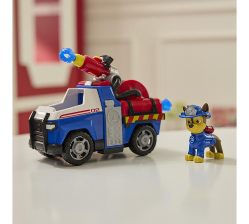 Машинка-трансформер дитяча Spin Master Пожежна рятувальна місія з водієм Гонщик