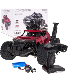 Дитяча машинка MEGA Crawler PIONEER з камерою червона