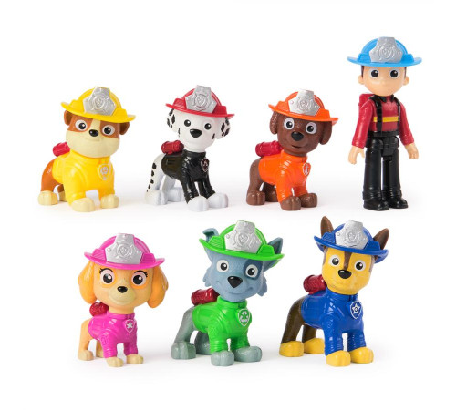 Фігурки Spin Master Пожежна рятувальна місія Відважна команда "Щенячий патруль" Фігурки Spin Master Пожежна рятувальна місія Відважна команда "Щенячий патруль"