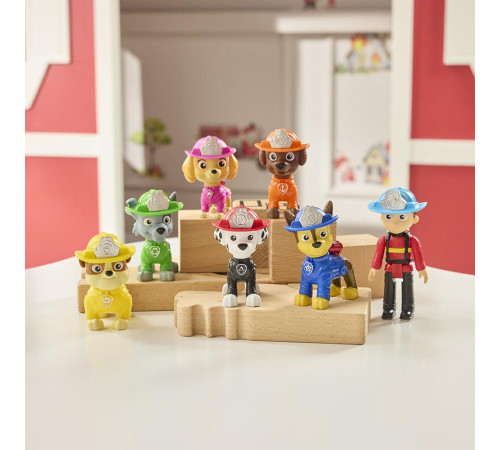 Фігурки Spin Master Пожежна рятувальна місія Відважна команда "Щенячий патруль" Фігурки Spin Master Пожежна рятувальна місія Відважна команда "Щенячий патруль"