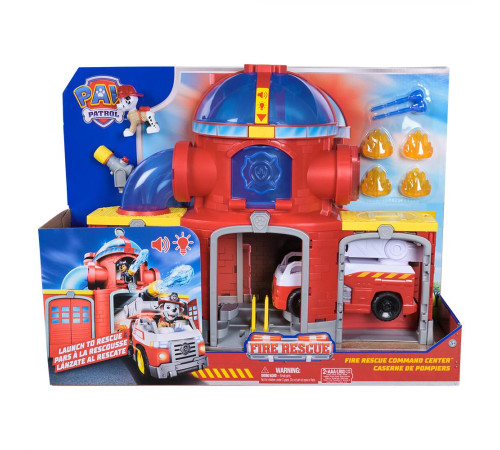 Машинка дитяча Spin Master Пожежна станція "Щенячий патруль"