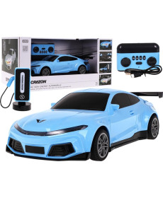 Дитяча машинка на радіокеруванні + зарядна станція Blue