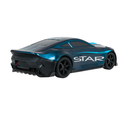 Машинка дитяча Ramiz 33638 Star на дистанційному керуванні, чорно-синя