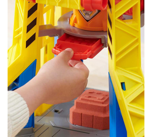 Машинки дитячі Spin Master Кремез і команда: Підйомний кран-вежа Бухти будівельників "Щенячий патруль"