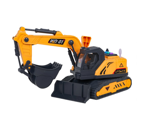 Дитячий екскаватор Ramiz WD101-A, жовто-чорний