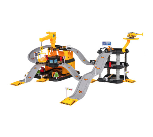 Дитячий іграшковий паркінг Ramiz 666-14 Будівельний майданчик з технікою