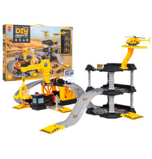 Дитячий іграшковий паркінг та будівельний майданчик Ramiz 1294B + машинки