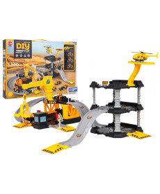 Дитячий іграшковий паркінг та будівельний майданчик Ramiz 1294B + машинки