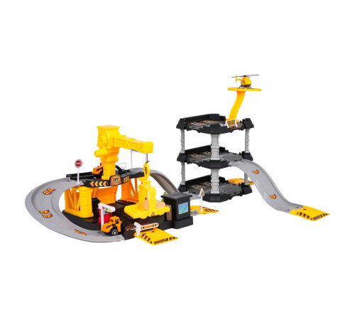 Дитячий іграшковий паркінг та будівельний майданчик Ramiz 1294B + машинки