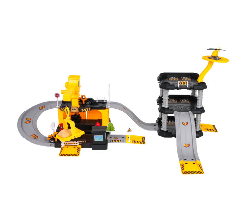 Дитячий іграшковий паркінг та будівельний майданчик Ramiz 1294B + машинки