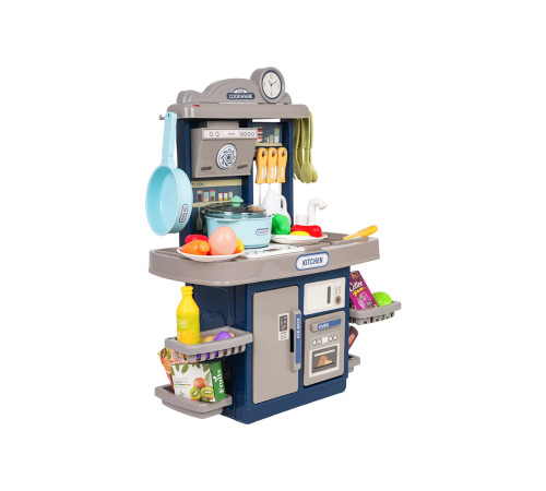 Дитяча кухня з функцією світла, звуку та аксесуарами Ramiz ZDZ.BD8022 38 ел. блакитна