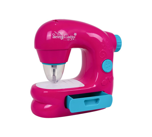 Дитяча швейна машинка з функцією світла, звуку та аксесуарами Ramiz ZDZ.7801-15, рожева