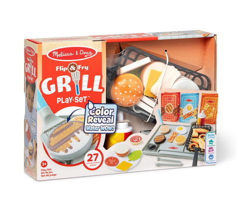 Дитячий набір Spin Master "Набір для грилю" Melissa & Doug. Water WOW
