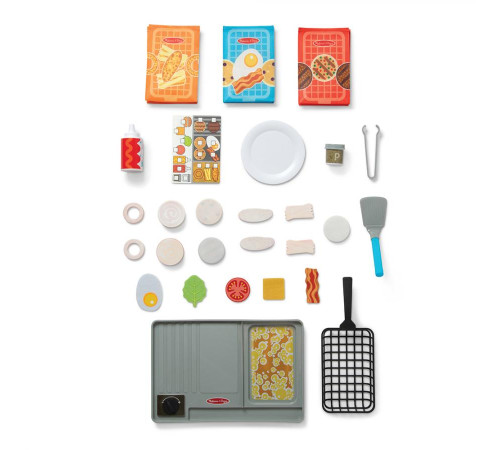 Дитячий набір Spin Master "Набір для грилю" Melissa & Doug. Water WOW