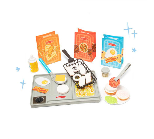 Дитячий набір Spin Master "Набір для грилю" Melissa & Doug. Water WOW