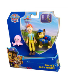 Фігурки Spin Master Цуценяти-рятівника Гонщика, капітана Палтуса та восьминога 