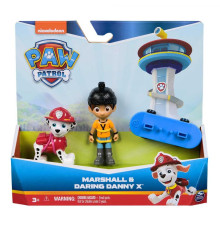 Фігурки Spin Master Цуценяти-рятівника Маршала та Сміливого Денні на скейті 