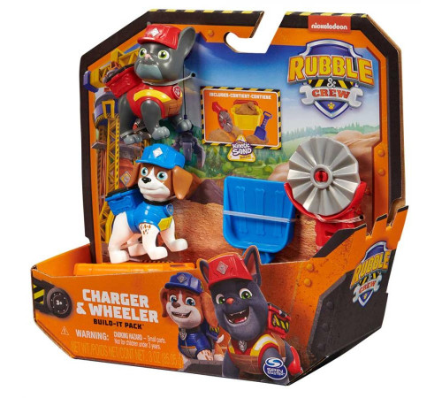 Фігурки Spin Master Кремез і команда Викрут та Заряд + кінетичний пісок