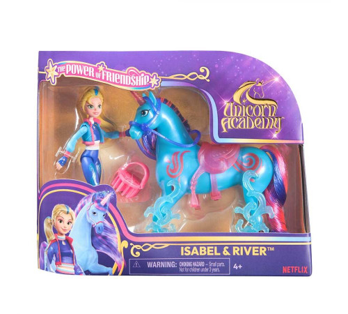 Набір ляльки та єдинорога Spin Master Ізабель та Бурхливий "Академія єдинорогів"