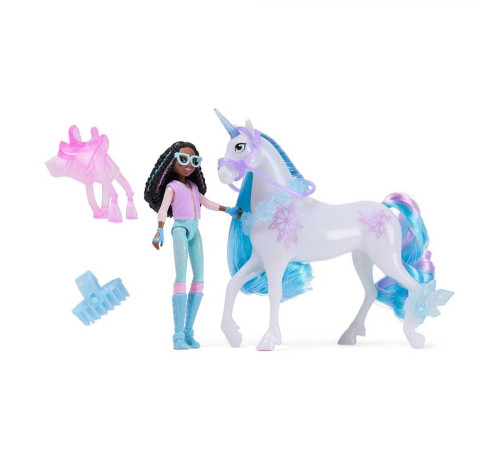 Набір ляльки та єдинорога Spin Master Лейла та Крижинка "Академія єдинорогів"