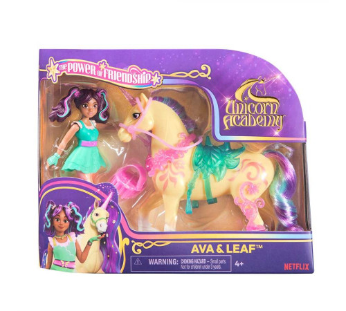 Набір ляльки та єдинорога Spin Master Ейва та Квітка "Академія єдинорогів"