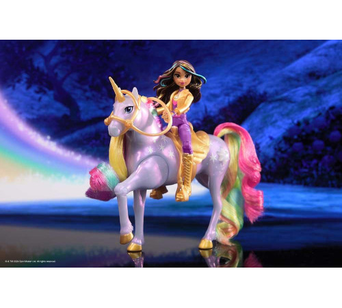 Набір ляльки та єдинорога Spin Master Софія та Дика Зірка "Академія єдинорогів" + світлові ефекти