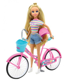 Лялька Funville Dreameez Велосипедистка