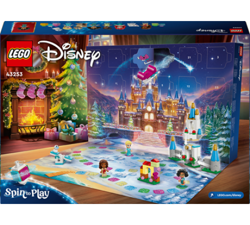 Різдвяний адвент-календар 2024 LEGO Disney 253 деталей (43253)