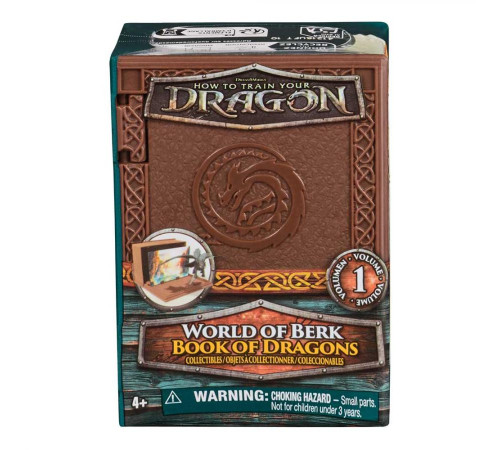 Фігурка-сюрприз Spin Master "Як приборкати дракона. Світ Берка. Книга драконів" Фігурка-сюрприз Spin Master "Як приборкати дракона. Світ Берка. Книга драконів"