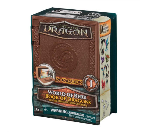 Фігурка-сюрприз Spin Master "Як приборкати дракона. Світ Берка. Книга драконів" Фігурка-сюрприз Spin Master "Як приборкати дракона. Світ Берка. Книга драконів"