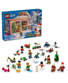 Різдвяний адвент-календар 2024 LEGO City 195 деталей (60436)