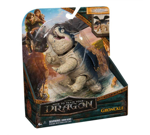 Фігурка Spin Master Дракон Громила Гронкла, 13 см, "Як приборкати дракона" Фігурка Spin Master Дракон Громила Гронкла, 13 см, "Як приборкати дракона"