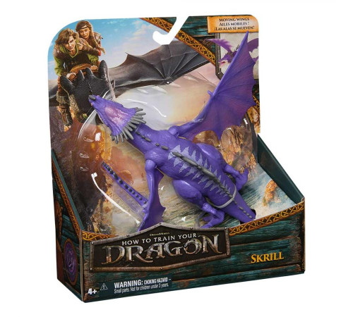 Фігурка Spin Master Дракон Скрілл, 23 см, "Як приборкати дракона" Фігурка Spin Master Дракон Скрілл, 23 см, "Як приборкати дракона"