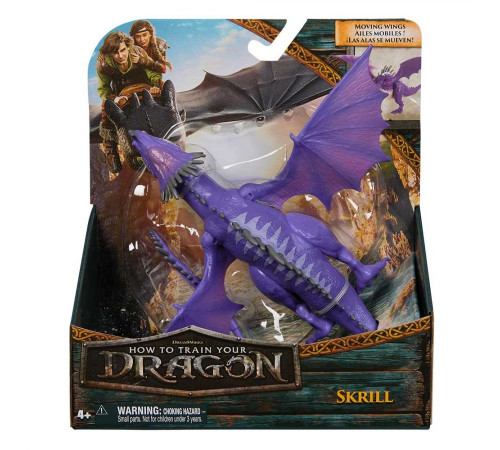 Фігурка Spin Master Дракон Скрілл, 23 см, "Як приборкати дракона" Фігурка Spin Master Дракон Скрілл, 23 см, "Як приборкати дракона"