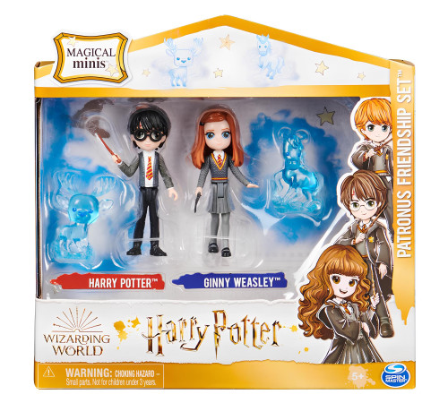 Фігурки Spin Master WIZARDING WORLD "Світ чарівників" Гаррі, Джині та 2 магічні істоти Фігурки Spin Master WIZARDING WORLD "Світ чарівників" Гаррі, Джині та 2 магічні істоти