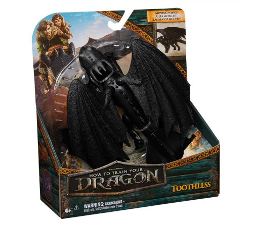Фігурка Spin Master Дракон Беззубик, 23 см, "Як приборкати дракона" Фігурка Spin Master Дракон Беззубик, 23 см, "Як приборкати дракона"