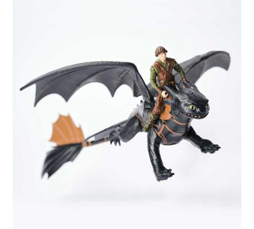Фігурки Spin Master Дракон Беззубик та вершник Гикавки, "Як приборкати дракона" Фігурки Spin Master Дракон Беззубик та вершник Гикавки, "Як приборкати дракона"