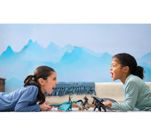 Фігурки Spin Master Дракон Громило Гронкл та вершник Рибонінг, "Як приборкати дракона" Фігурки Spin Master Дракон Громило Гронкл та вершник Рибонінг, "Як приборкати дракона"