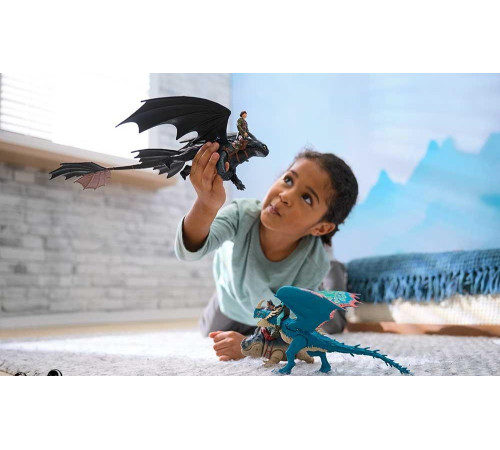 Фігурки Spin Master Дракон Смертельний Верть та вершник Астрід, "Як приборкати дракона" Фігурки Spin Master Дракон Смертельний Верть та вершник Астрід, "Як приборкати дракона"