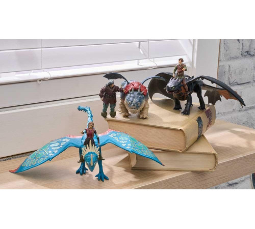 Фігурки Spin Master Дракон Смертельний Верть та вершник Астрід, "Як приборкати дракона" Фігурки Spin Master Дракон Смертельний Верть та вершник Астрід, "Як приборкати дракона"
