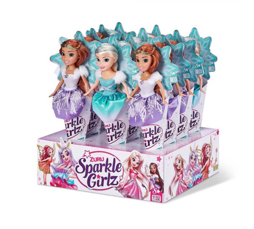 Лялька Zuru Зимова принцеса Домініка Sparkle Girls 25 см