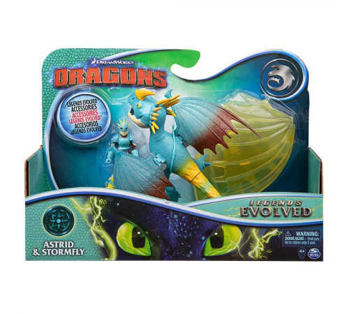 Фігурки Spin Master Дракон Громгільд та вершник Астрід, "Як приборкати дракона 3" Фігурки Spin Master Дракон Громгільд та вершник Астрід, "Як приборкати дракона 3"