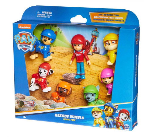 Фігурки Spin Master "Відважна команда" серія Мега колеса, "Щенячий патруль"