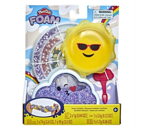 Піна для ліплення Play-Doh з конфетті (F5949) Піна для ліплення Play-Doh з конфетті (F5949)