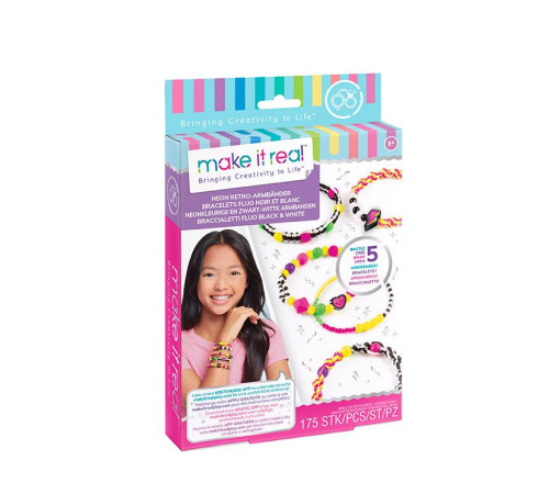 Набір для створення браслетів Make it Real Неоновий стиль