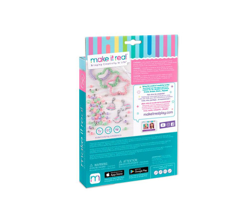 Набір для створення браслетів Make it Real Блискучі спіральки