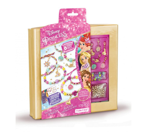 Набір для створення браслетів Make it Real З кристалами Swarovski Принцеси Діснея