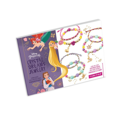 Набір для створення браслетів Make it Real З кристалами Swarovski Принцеси Діснея