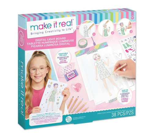 Набір для створення модних колекцій Make it Real Зі світловим планшетом
