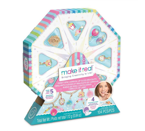 Набір для створення браслетів Make it Real Солодкий карнавал